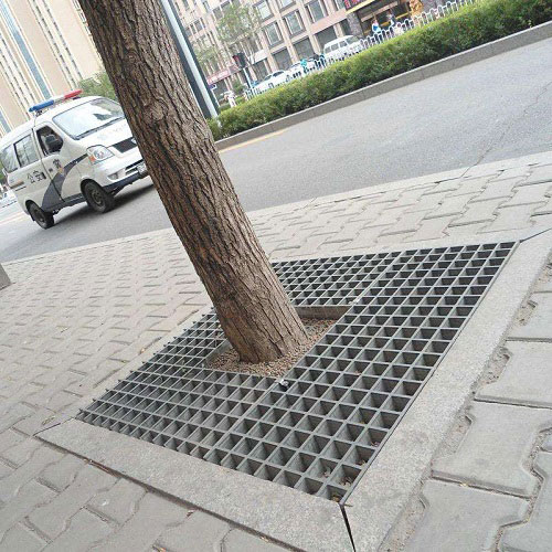 樹池蓋板鋼格柵鋼格板案例